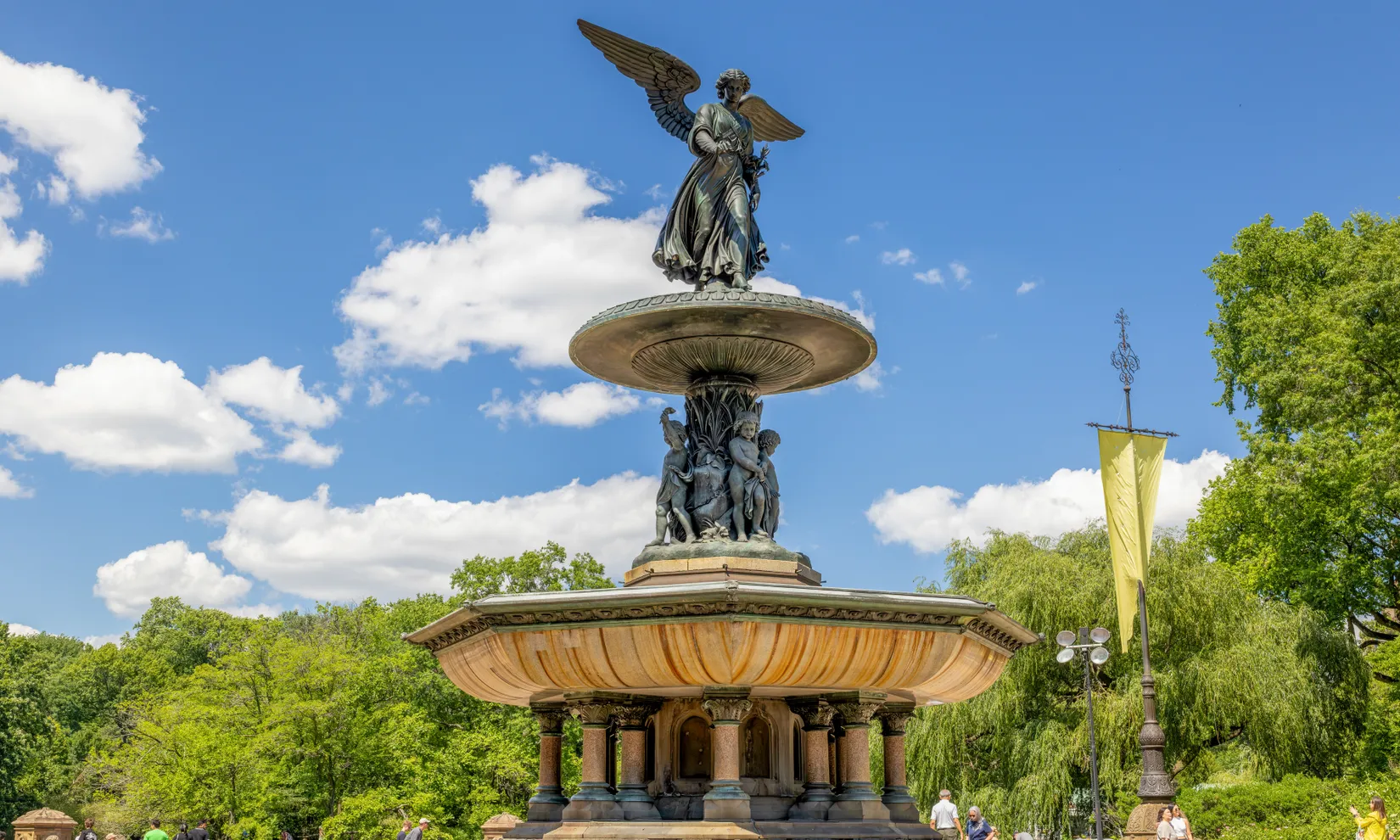 BethesdaFountain Bethesda Fountain in Central Park Manhattan